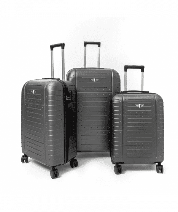 Série de 3 valises, ABS FRANCO couleur Gris