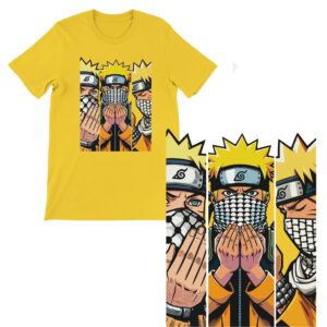 T-shirt Naruto avec Kuffiya