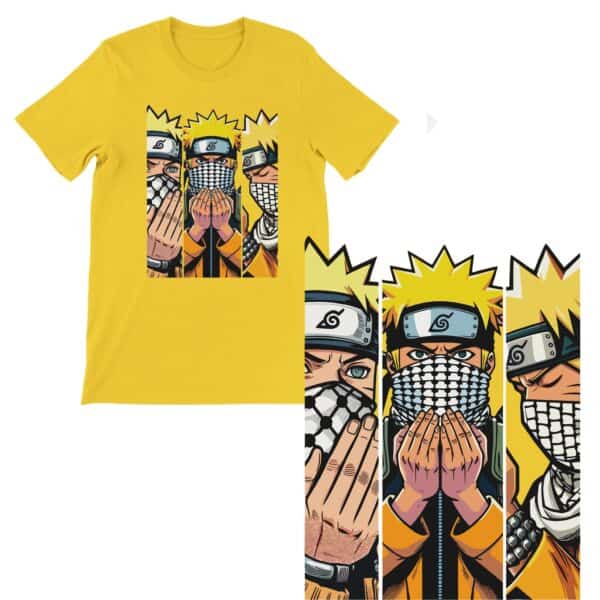 T-shirt Naruto avec Kuffiya