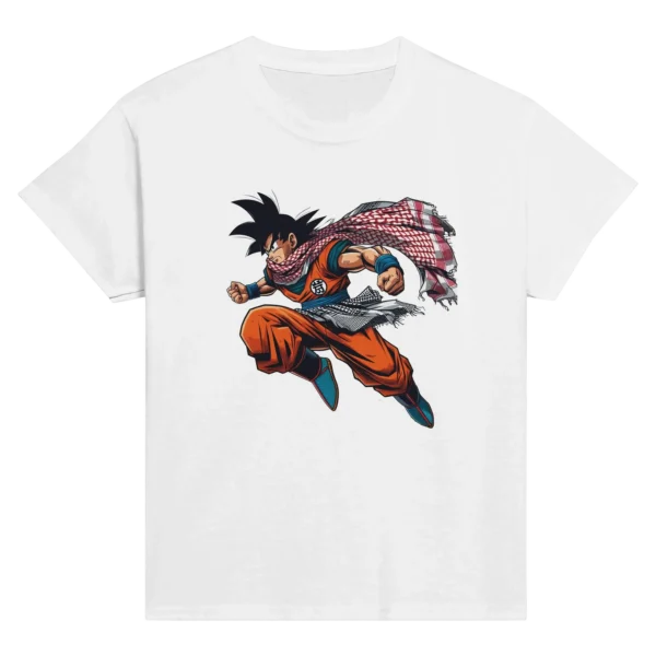 Goku avec Keffieh T-shirt à col rond