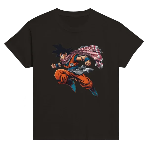 Goku avec Keffieh T-shirt à col rond