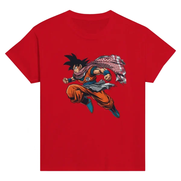 Goku avec Keffieh T-shirt à col rond