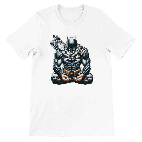 T-shirt Batman Porte Kufya blanc