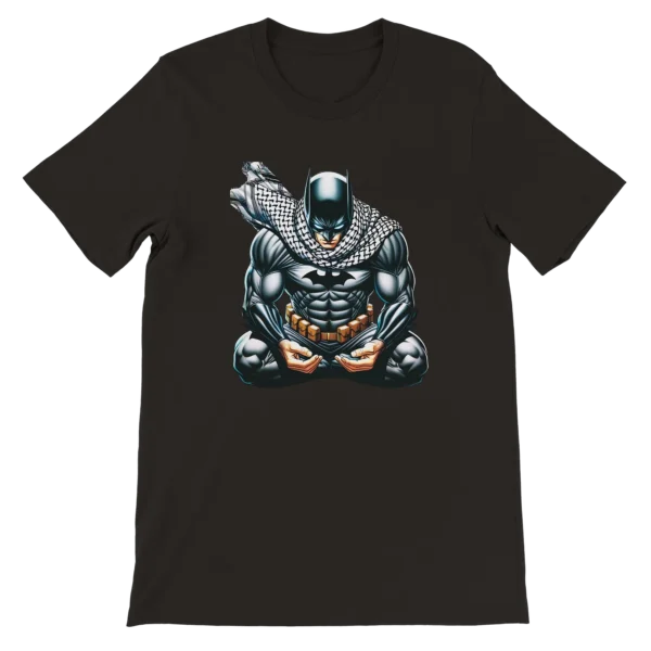 T-shirt Batman Porte Kufya noir