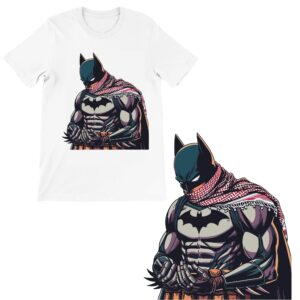 T-shirt Batman avec Keffieh unisexe