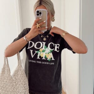 T-shirt Imprimé Dolce Vita