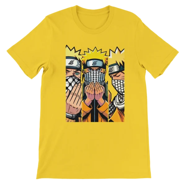 T-shirt Naruto avec Kuffiya