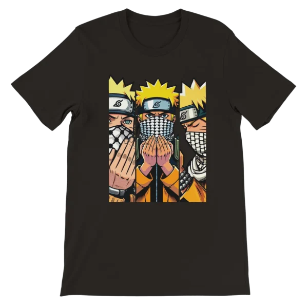 T-shirt Naruto avec Kuffiya