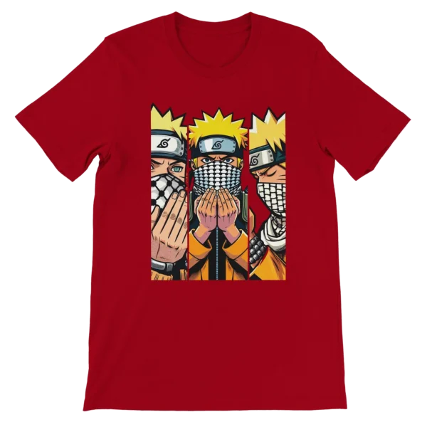 T-shirt Naruto avec Kuffiya