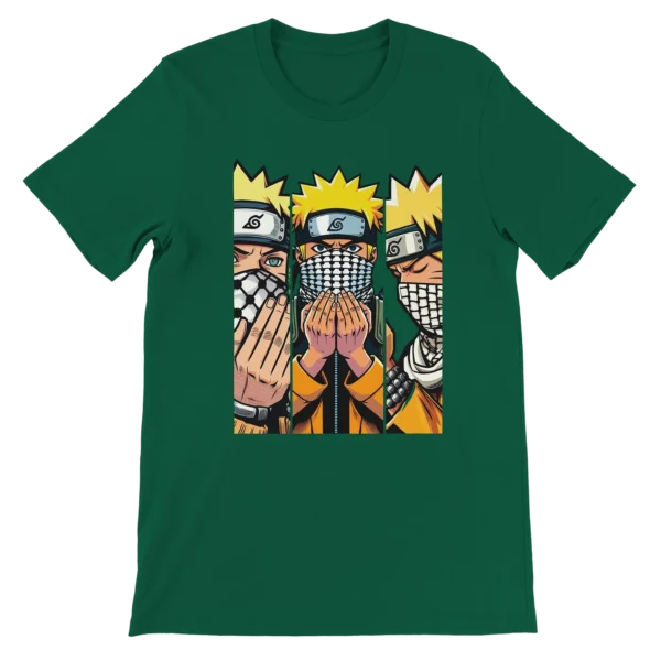 T-shirt Naruto avec Kuffiya