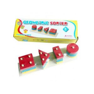 jeux empilage formes géométriques en bois