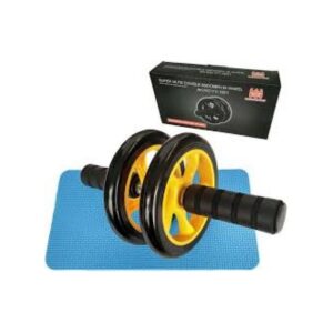 AB Wheel double abdomen Noir/Jaune