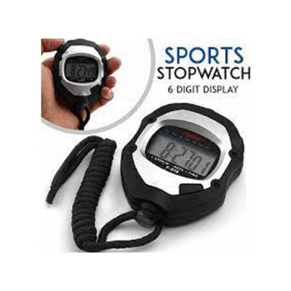 Flott Chronomètre De Sport Avec Sifflet- Noir
