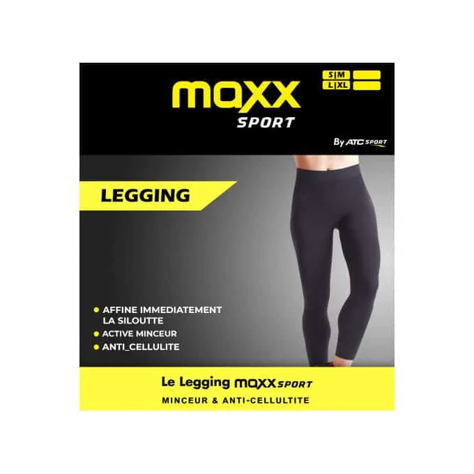 Maxx Sports Leggings sport femme minceur et anti-cellulie
