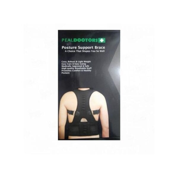Support Correcteur De Posture - Noir