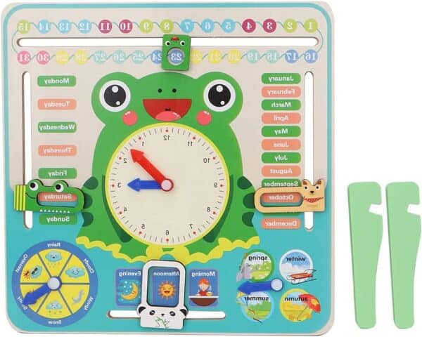 Calenderie Multifonctionnelle Éducative Pour Enfants