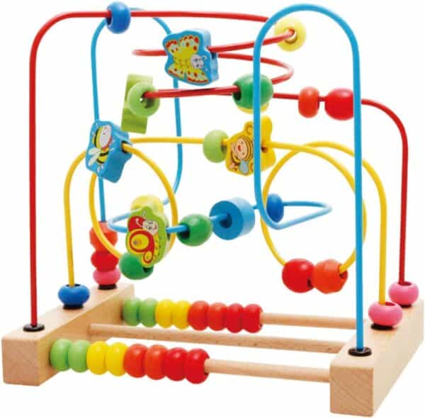 Labyrinthe Multifunctional Animal Fruits en bois