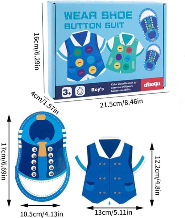 Jouet d'entraînement au laçage de Chaussures