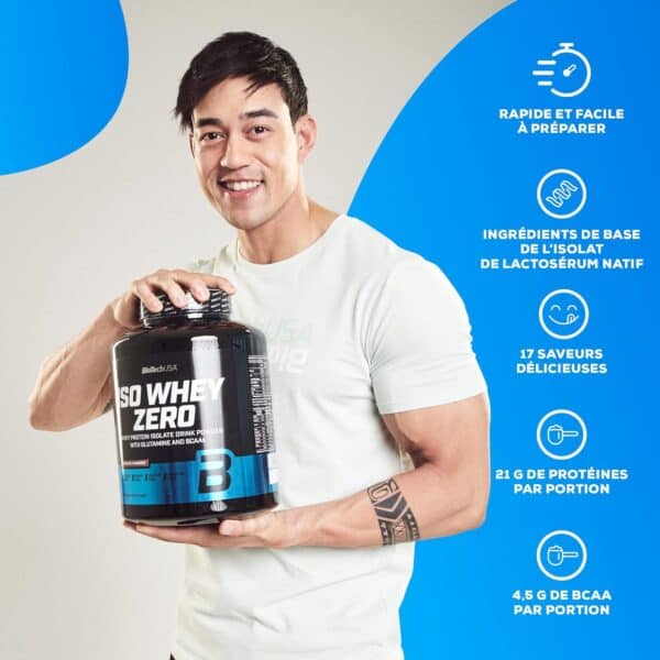 Biotech USA Iso Whey ZERO COOKIES/CREAM , 908 g