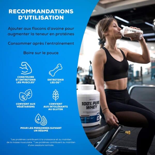 BioTechUSA 100% Pure Whey 1Kg