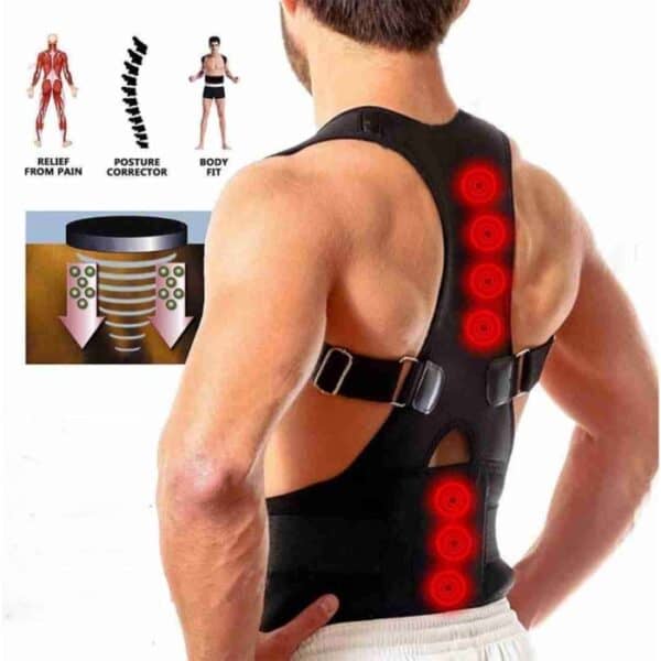 Support Correcteur De Posture - Noir