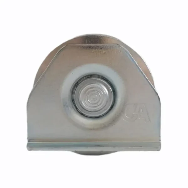 Galet Ø100 mm en V double roulement avec platine 300kg G100V2RP