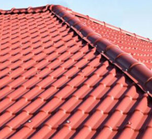 Tôles toiture tuile en PVC
