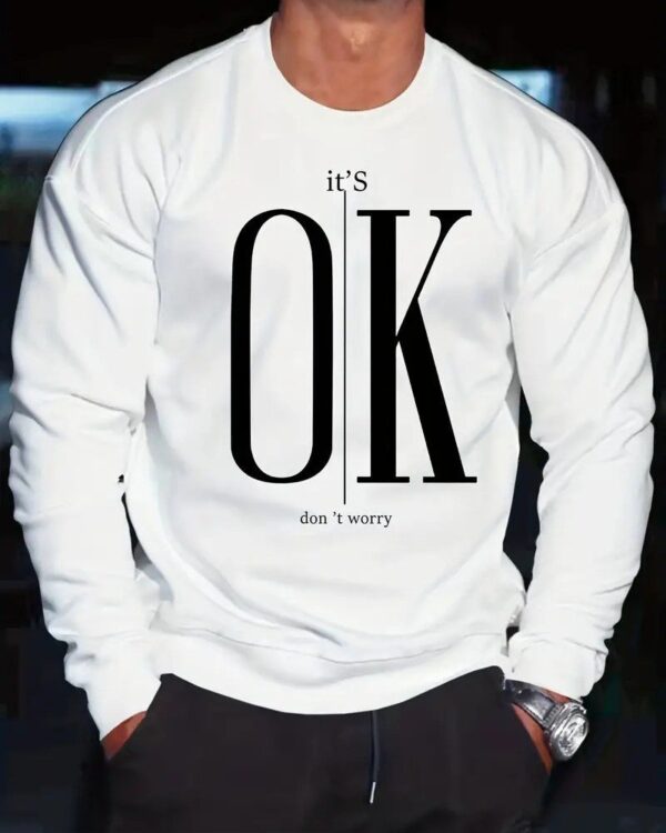 sweatshirt molleton pour homme