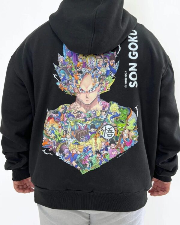 Sweat à Capuche Goku Color | Inspiré de Dragon Ball