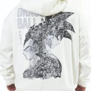 Sweat à capuche Goku vs Vegeta