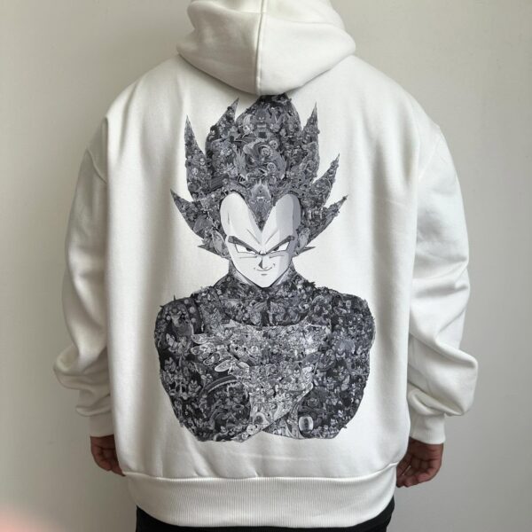 Sweat à capuche molleton Vegeta - Inspiré de Dragon Ball | Style Anime