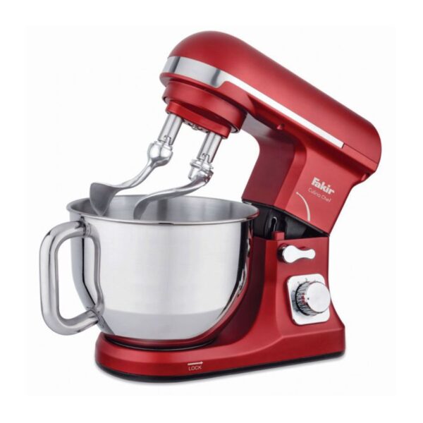 Robot Pétrin Fakir Culina Chef | 1000 W - Multifonction - Rouge