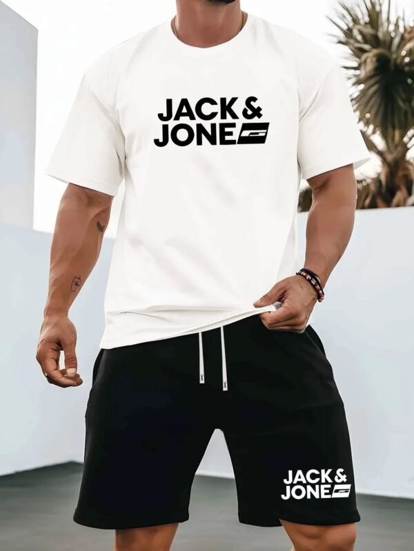 Ensemble Homme "JACK & JONE" – T-shirt + Short