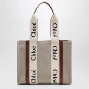 Chloé Sac Cabas Beige Médium – Élégance et Praticité
