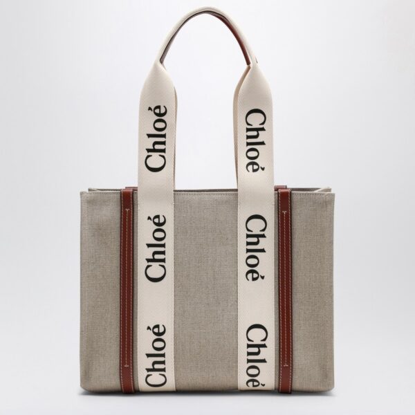 Chloé Sac Cabas Beige Médium – Élégance et Praticité