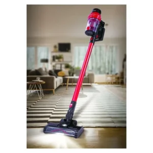Aspirateur KIWI Vertical Sans Fil | KVC- 4040 - 0.8 Litres - Rouge