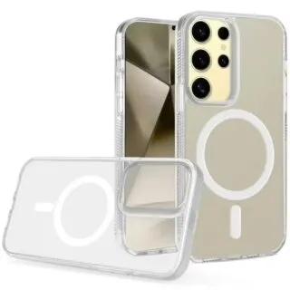 Coque Silicone Magsafe Pour Samsung S25