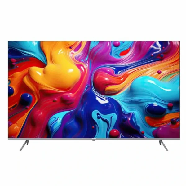 Tv TELEFUNKEN 65 POUCES UHD 4K GOOGLE TV | Récepteur Intègre - G3EN - Silver