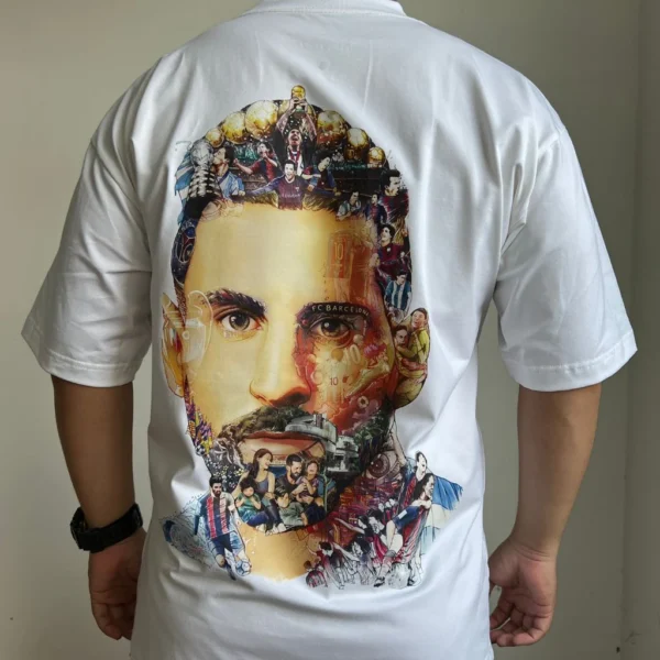 Tshirt Messi Art 100% Coton - vente en ligne tunisie