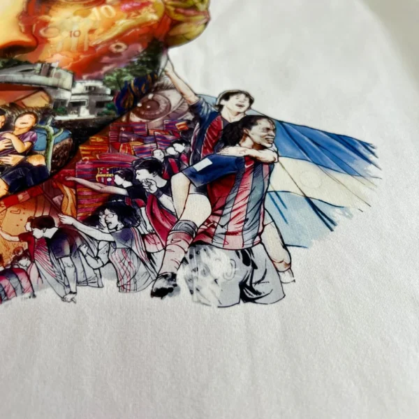 Tshirt Messi Art 100% Coton - vente en ligne tunisie