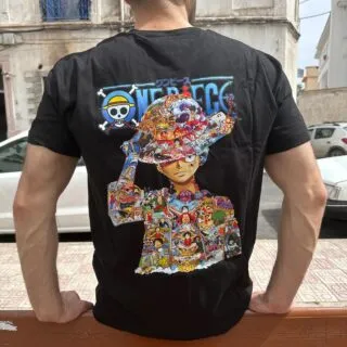 T-shirt Luffy One Piece – Édition Manga