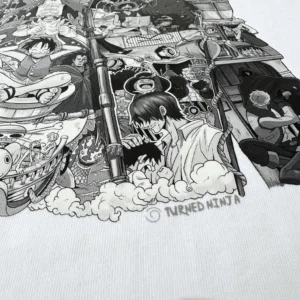 T-shirt Dragon Ball Z – Son Goku Super Saiyan ! Couleur blanc