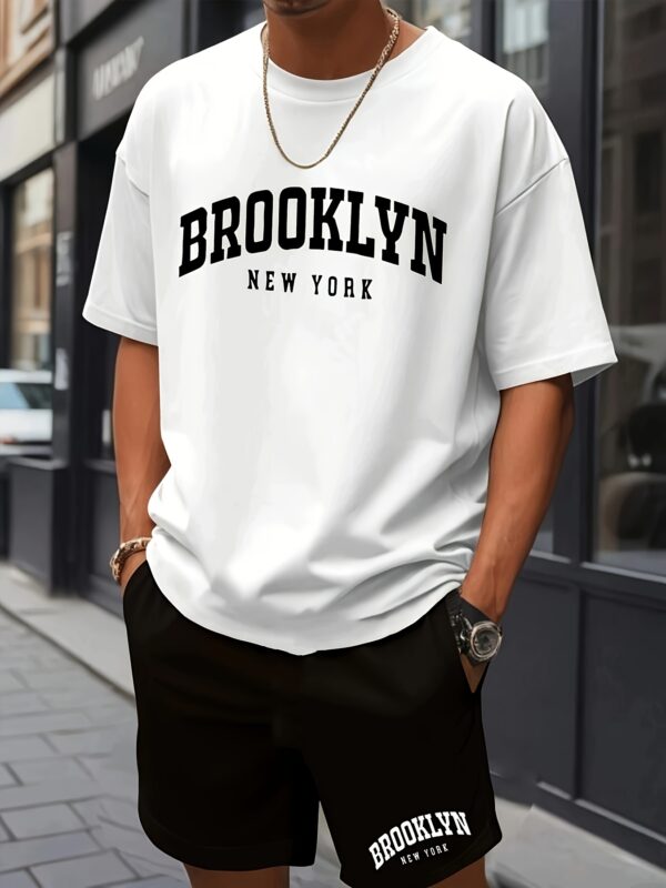 Ensemble Short et T-shirt Brooklyn New York | Vente en ligne Tunisie