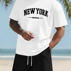 Ensemble Short et T-shirt New York Cheerful | Vente en ligne Tunisie