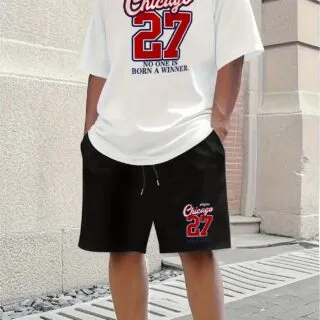 Ensemble Short et T-shirt Chicago 27