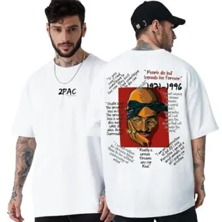 T-shirt 2PAC Homme – Design Tupac Shakur | Vente en ligne Tunisie