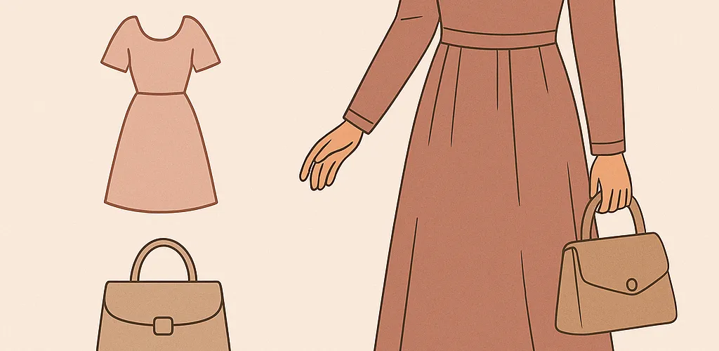 Tendances mode femme 2025 en Tunisie – illustration vêtements, robes et accessoires – PetitsPrix.tn