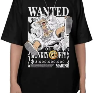 T-shirt Anime One Piece – Monkey D. Luffy petitsprix.tn vente en ligne tunisie