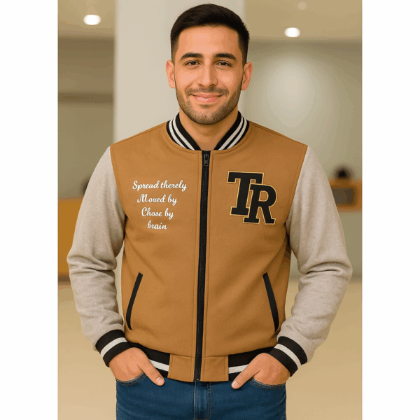 Veste Marron Homme Tendance