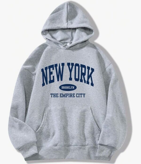 Sweat à Capuche Oversize New York – Avanova Women